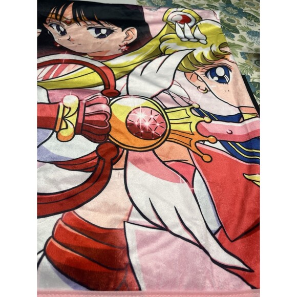 Sailor Moon Guardians Throw Blanket 46"X60" New - Picture 16 of 16
